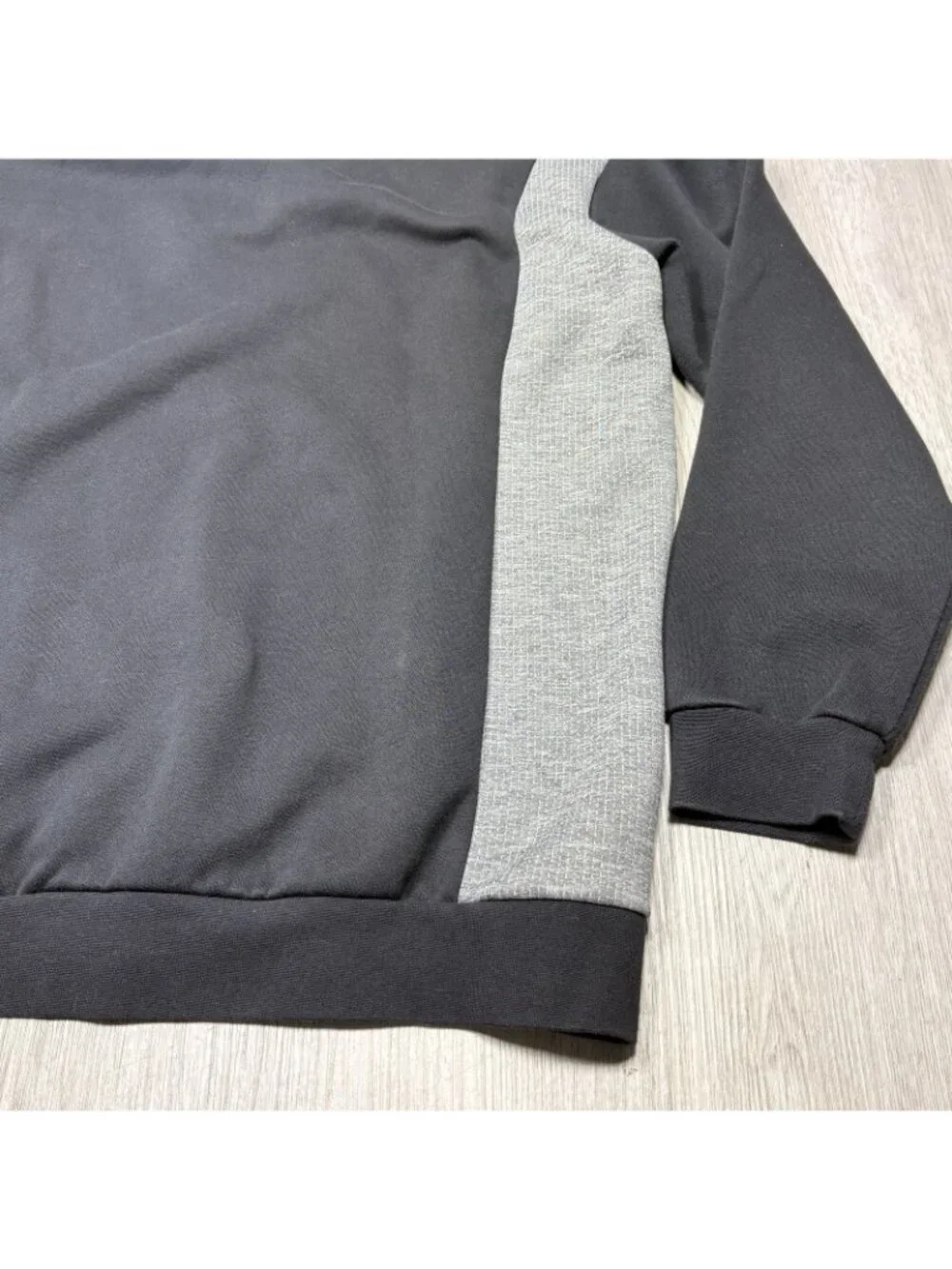 XL Men's Black Adidas Sweatshirt Hoodie Quarter Zip Pull Over